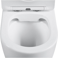 Black&White Унитаз W-7789 безободковый – фотография-3